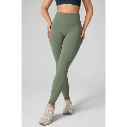 No Front Seam Hidden Scrunch Leggings