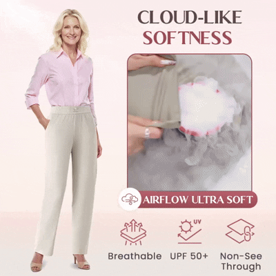 🔥HOT SALE🔥High Rise Silky Soft Pull-on Comfort Pants