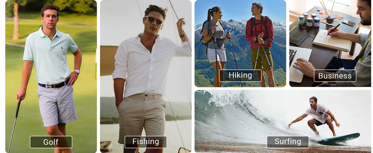 🔥HOT SALE 70% OFF🥰Men's Stretch Quick Dry Casual Work Golf Shorts