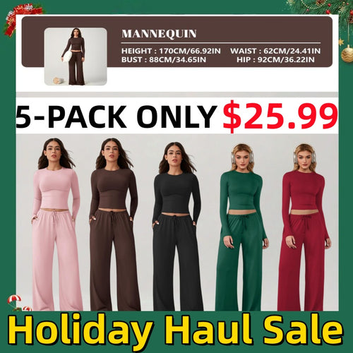 🎁⚡Holiday Sale – Women’s Two-Piece Activewear Set | Limited-Time Offer