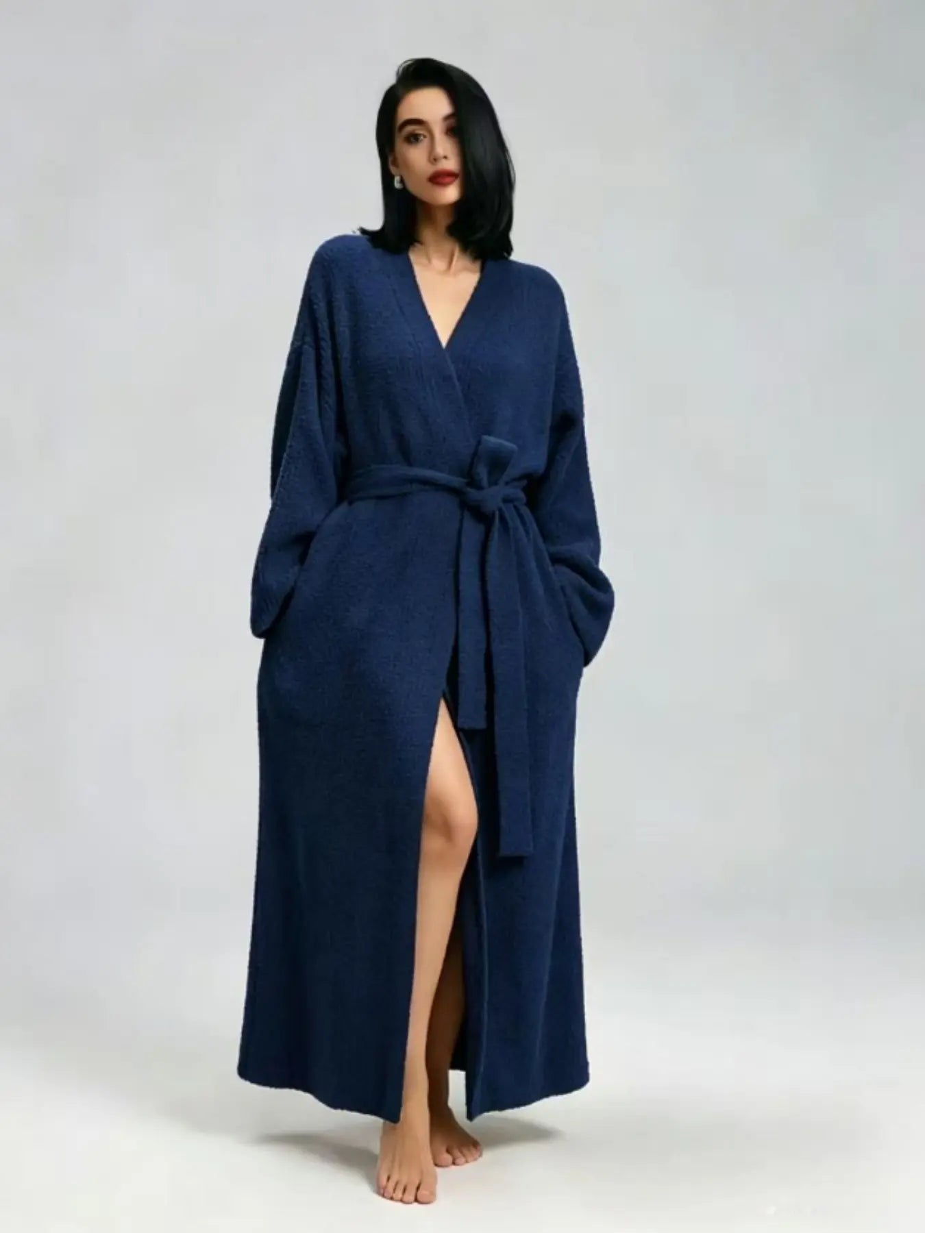 Women's Double-Sided Fleece Robe