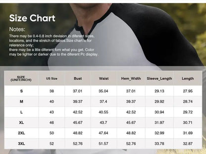 Mens Long Sleeve Muscle T Shirts Casual V-Neck Longline Ribbed Tee Shirts