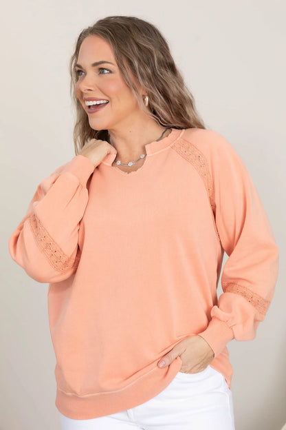 Clearance sale🔥 Your Favorite Is Back!Women's Hoodless V-neck Sweatshirt With Kangaroo Pocket Fleece Longsleeve Oversized Casual Style Shirt