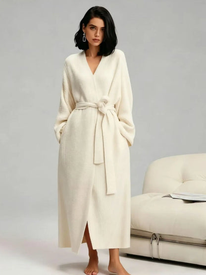 Women's Double-Sided Fleece Robe