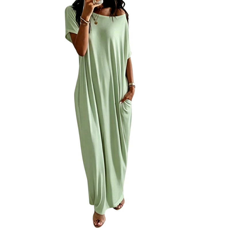 Women's Comfy Short Sleeve Nightdress