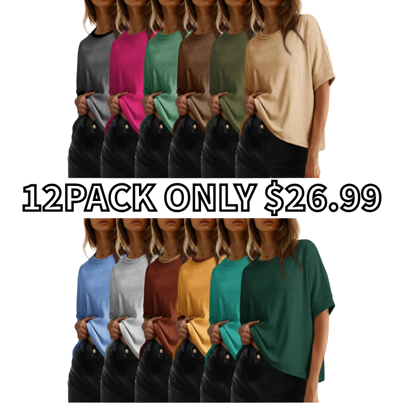 Women's Loose Soft Casual Basic T-Shirt
