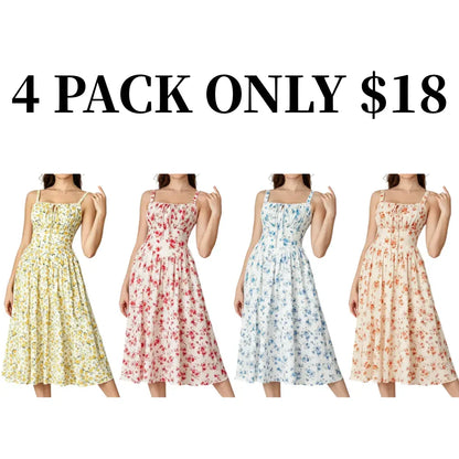 Women's floral print midi dress