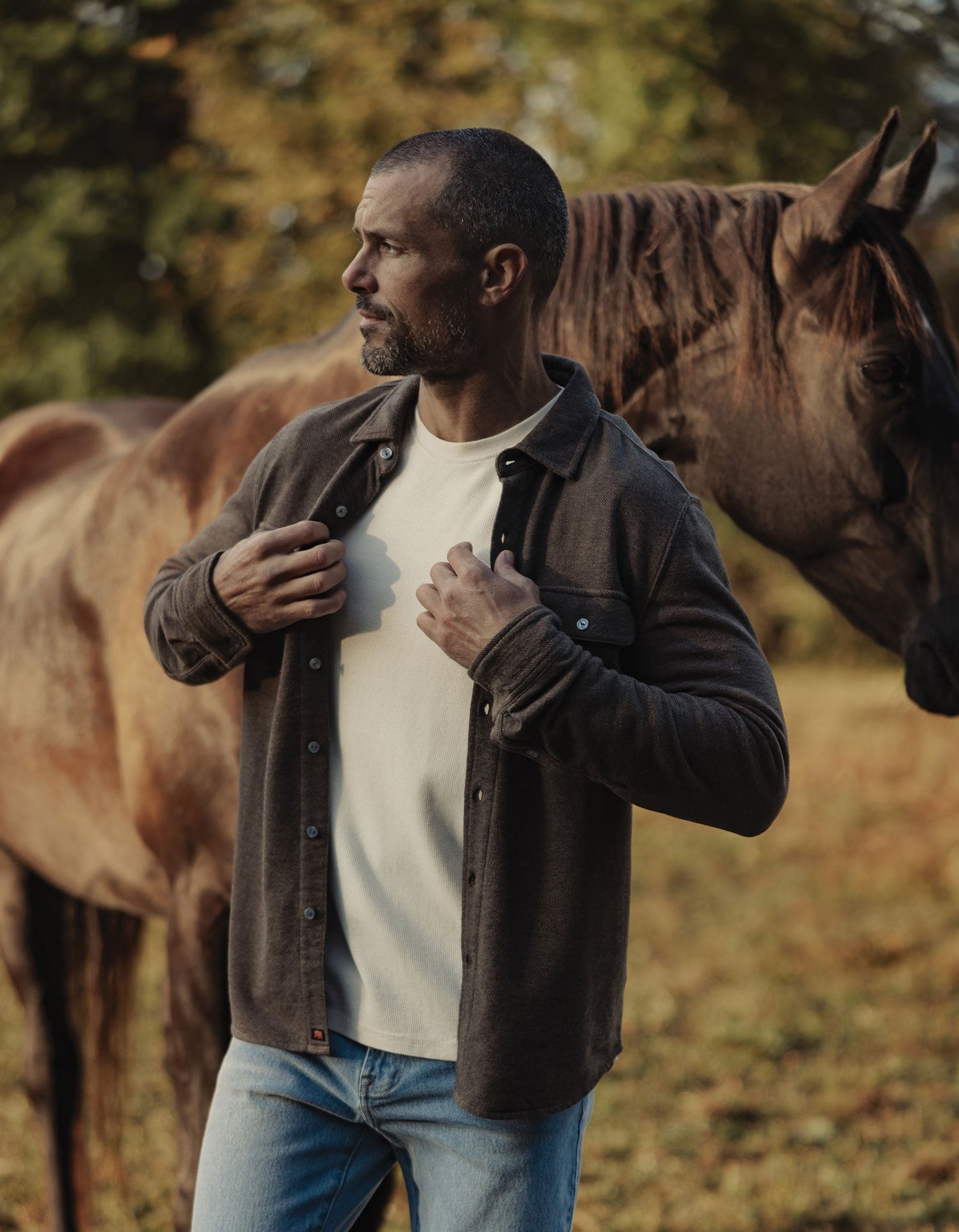Textured Knit Shirt