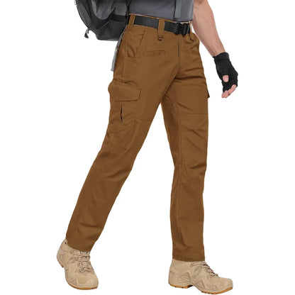 🔥Men's Ripstop Water-Resistant Cargo Pants,Ripstop Water Resistant Hiking Work Pants