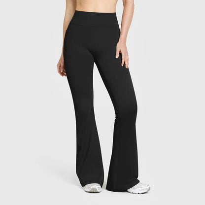 Women Workout Flare High Waist Butt Lifting Pants