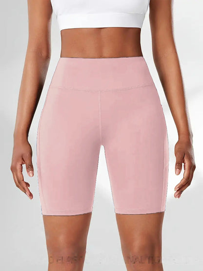 High Waist Athletic Yoga Shorts