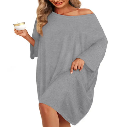 Soft Bamboo Sleep Tee Plus Size S-5XL