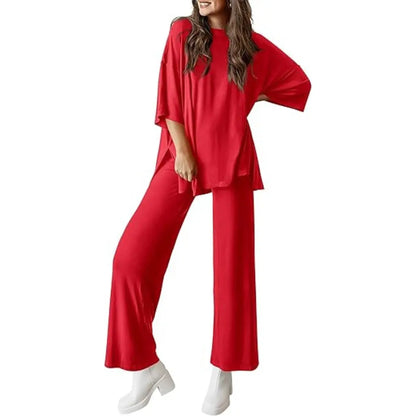 ⏰ Flash Deal!! Comfy & Loose Tee Set – Hot Seller, Limited Time Only!