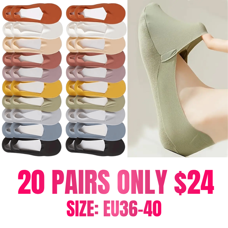 Pairs of Women's Invisible Socks