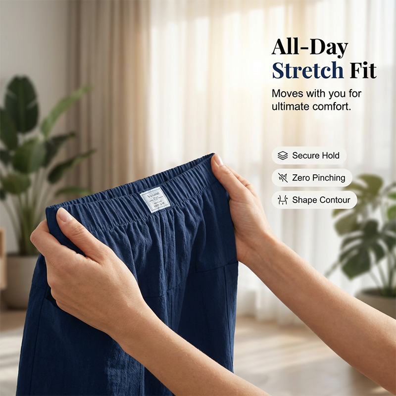 🔥LAST DAY SALE - ONLY £13.99!!🔥Women's Casual Elastic Waist Wrap Skort