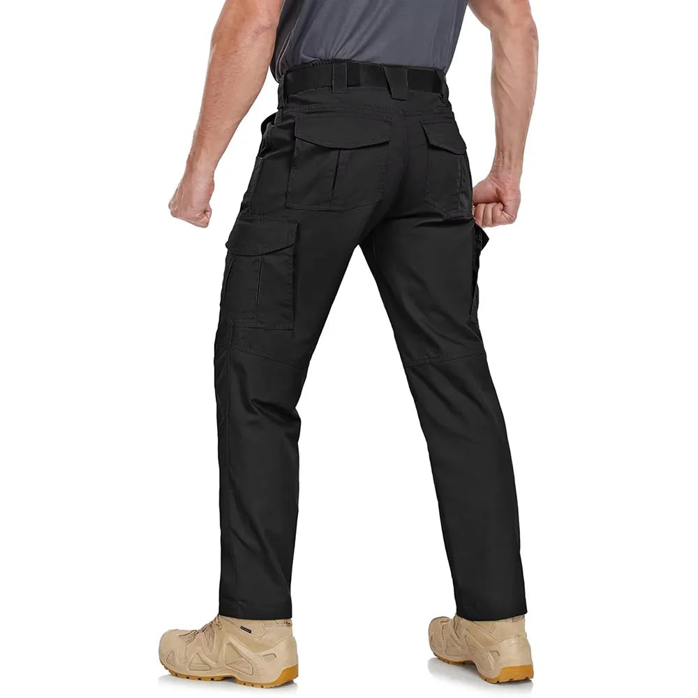 🔥Men's Ripstop Water-Resistant Cargo Pants,Ripstop Water Resistant Hiking Work Pants