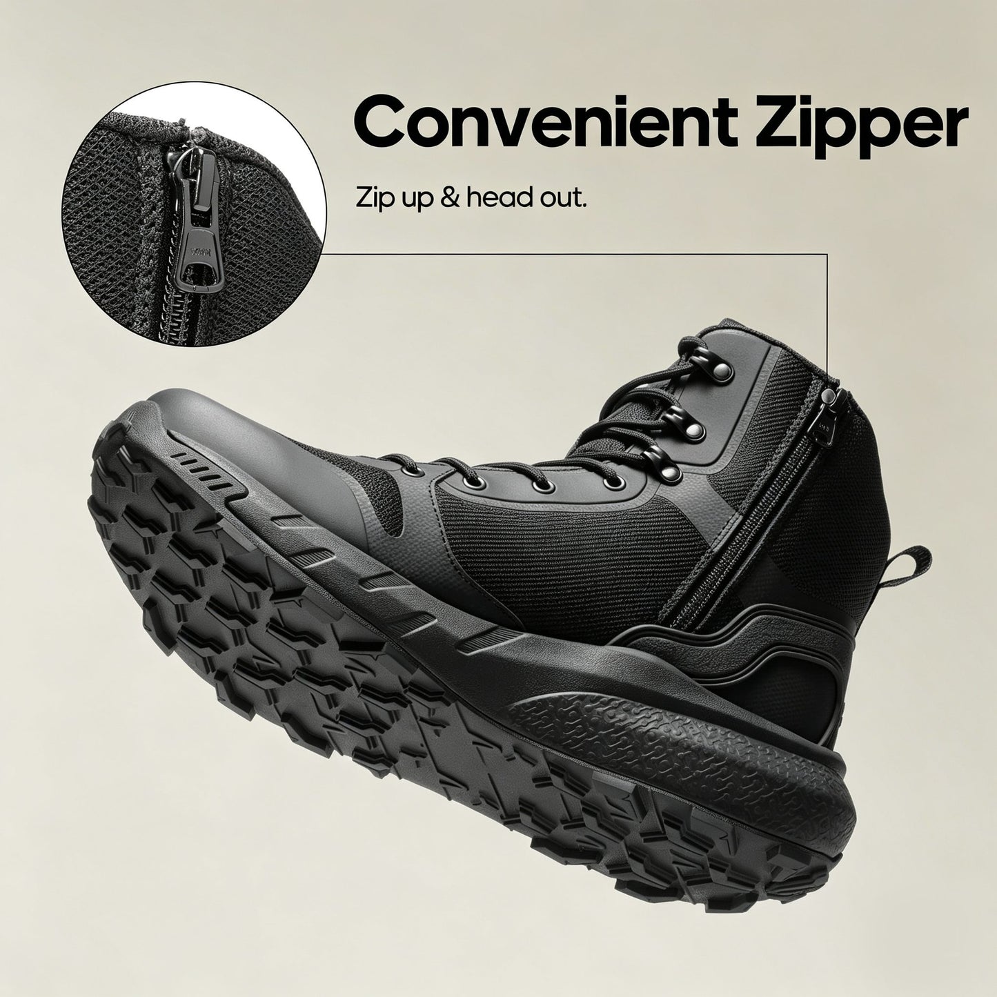 Men's Military Tactical Boot Lightweight Comfortable Boots