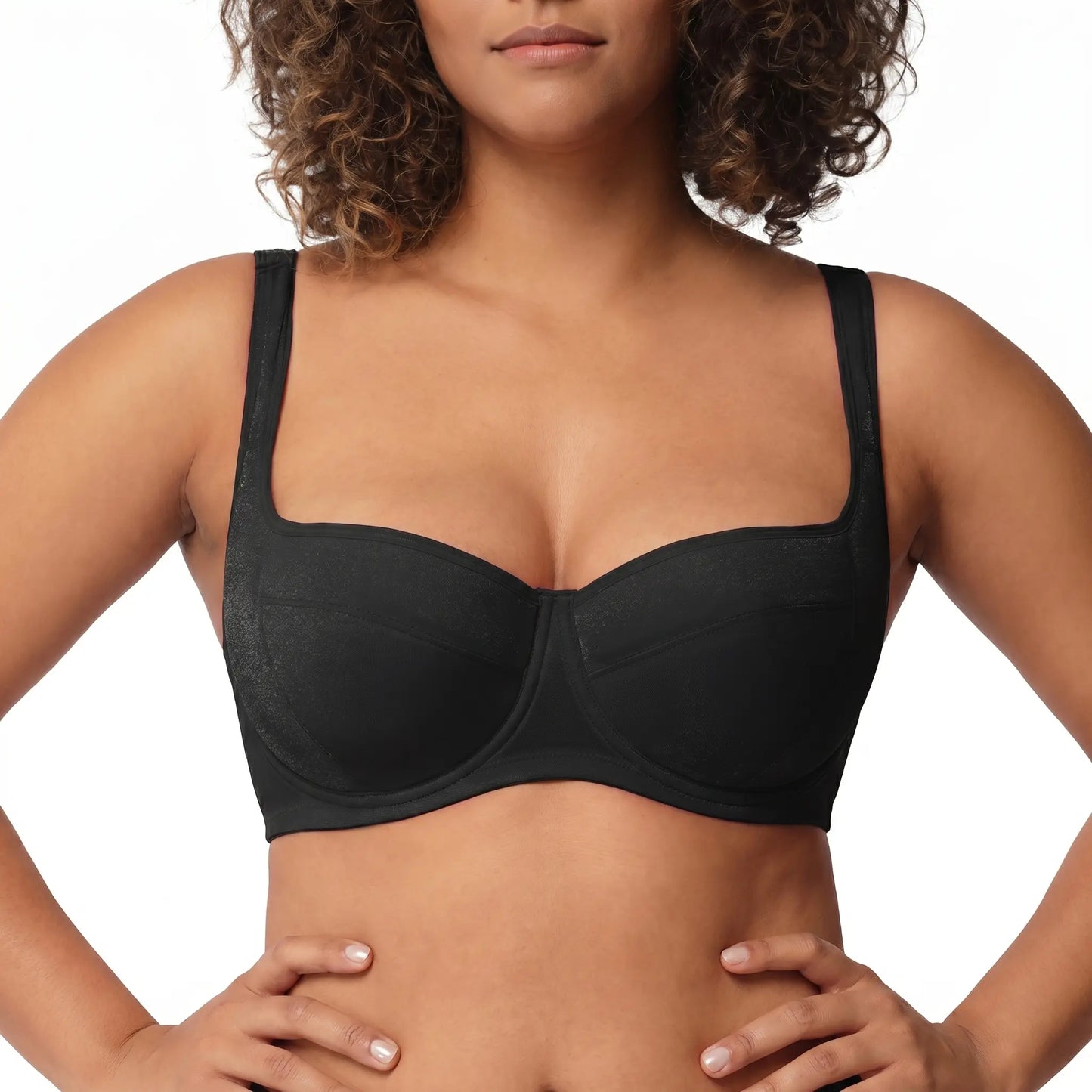 Starry Night Plus Size 4mm Lightly Padded Balconette Bra