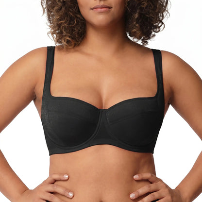 Starry Night Plus Size 4mm Lightly Padded Balconette Bra