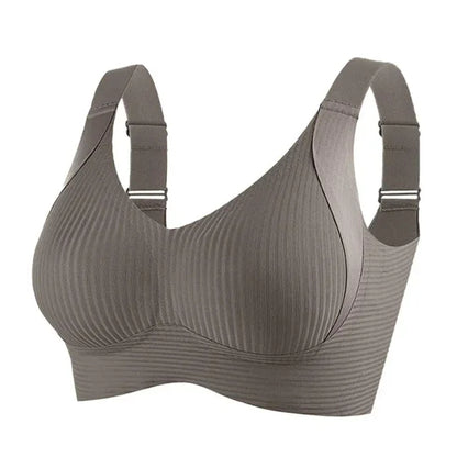⏰ TODAY ONLY Jelly Wireless Womens Comfortable Wireless Bras Push Up Bralettes Seamless Tshirts Bras Deep V Everyday Bras