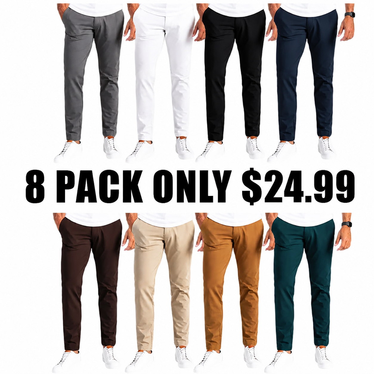 🔥Men's Slim Fit Stretch Golf Pants🔥