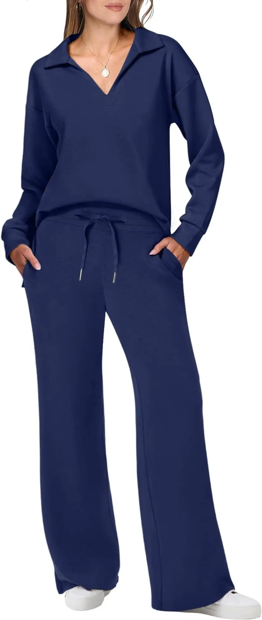 ⚡LIMITED SALE - Women's Sets Outfits Casual Long Sleeve Sweatsuits Sets