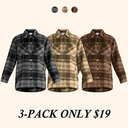 👚 Women's Plaid Jacket – Only $29!