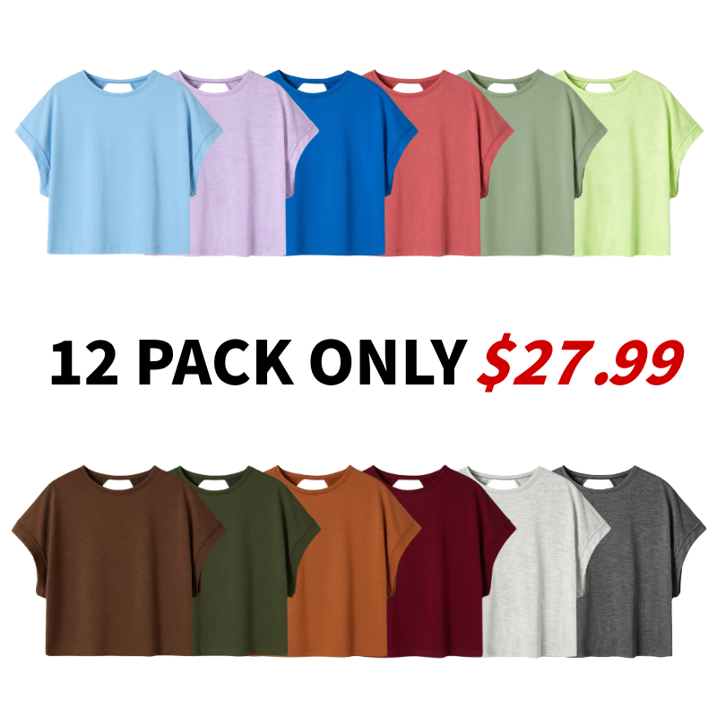 Women Open Back Tops Workout Backless Shirts