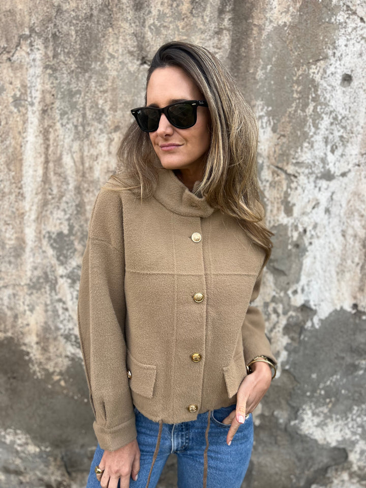 Casual And Comfortable Woolen Jacket