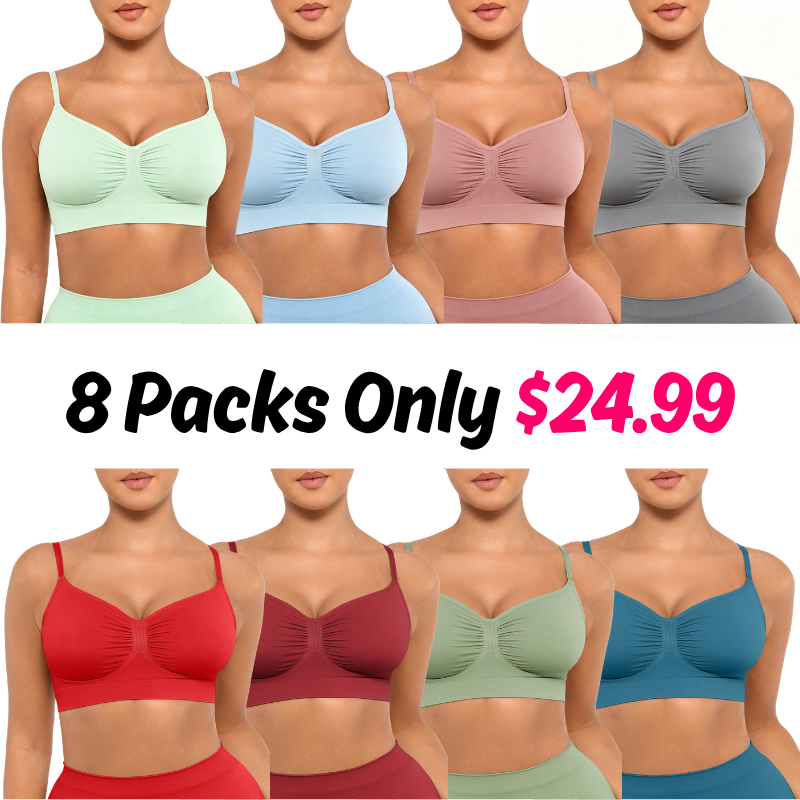 Women's  Comfort Bralettes No Underwire Wireless Bra