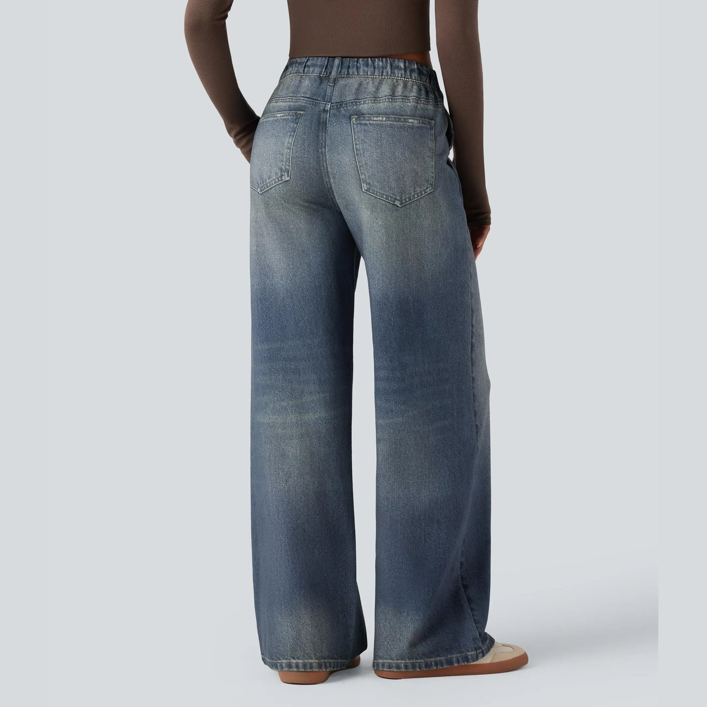 Women's Mid-Rise Casual Jeans