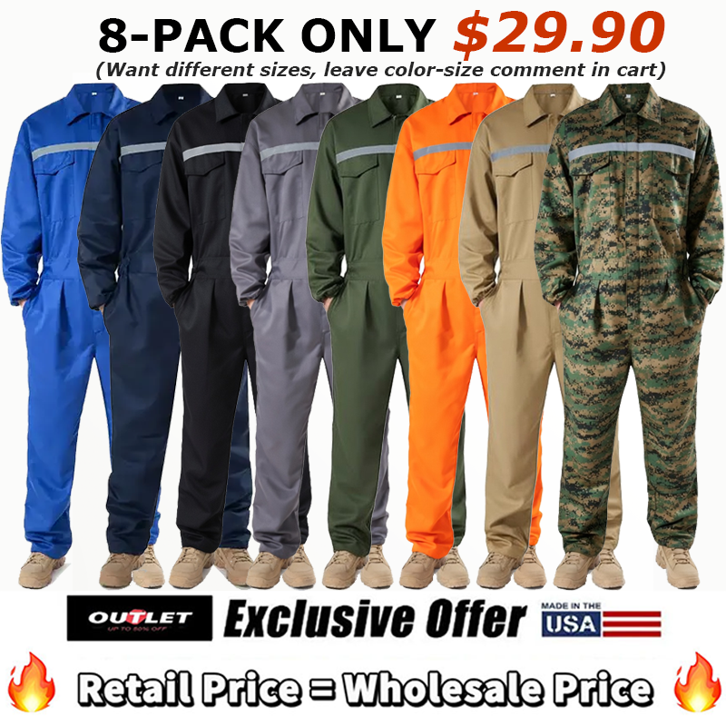🔥 HOT SALE Men’s One-Piece Cargo Pants Set Spring