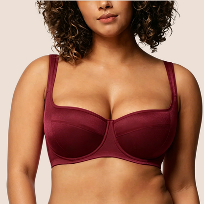 Starry Night Plus Size 4mm Lightly Padded Balconette Bra