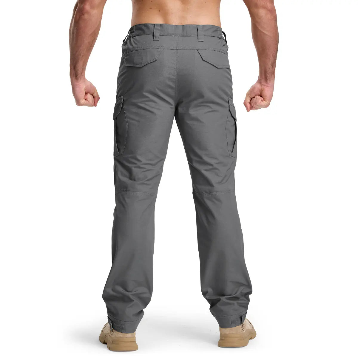 Men's Tactical Work Lightweight Multi-Pocket Water Resistant Cargo Pants