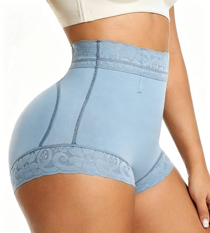 High Waist Shapewear Panty with Anti-Slip Silicone Band