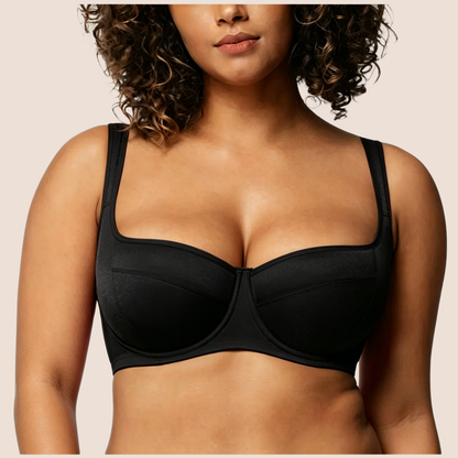 Starry Night Plus Size 4mm Lightly Padded Balconette Bra