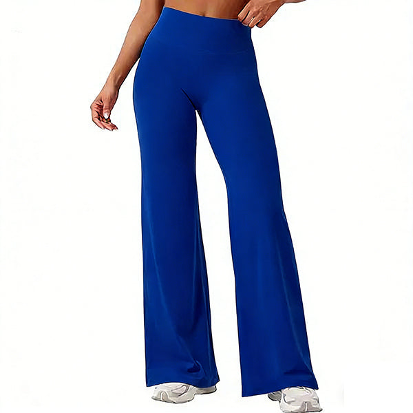🔥 Women's High-Waist No-Front-Seam Tummy Control Sculpting Pants