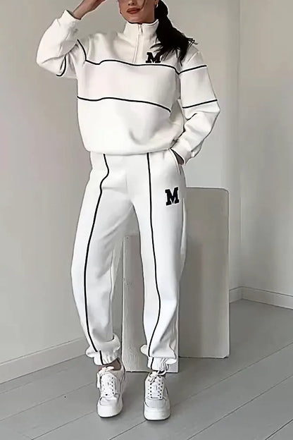 ⏰Final 2-Hour Clearance⚡ Women’S Casual Sporty “M” Two-Piece Sets