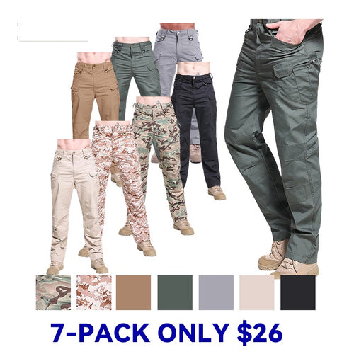 Men's Lightweight Pants, Cargo Pants Men, Linen Pants Men Men's Solid Color Multi-Pocket Washed Overalls Outdoor Casual Pants Trousers Men's pure cotton pants