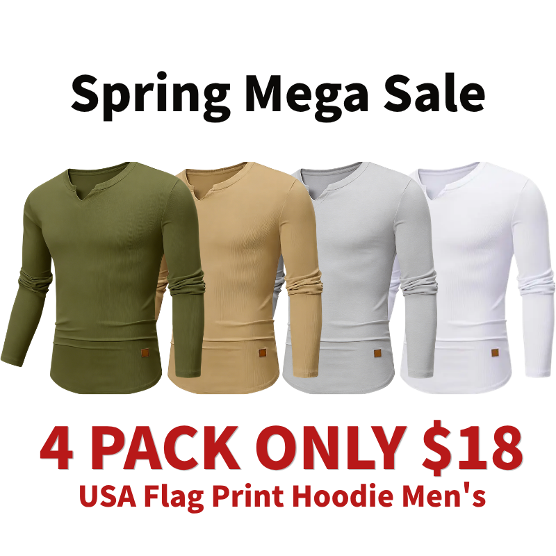 Mens Long Sleeve Muscle V-Neck Longline Ribbed Tee Shirts