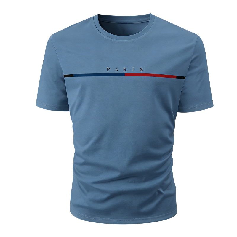 Men's Letter Graphic Tee Tops