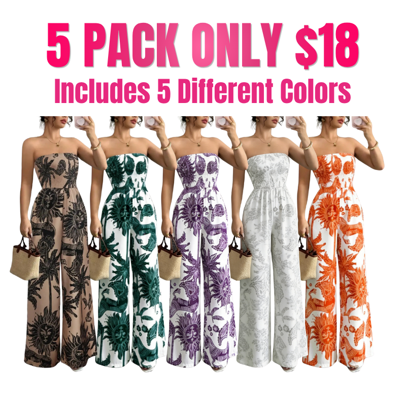 Women's Woven Fabric Casual Fitted Jumpsuit