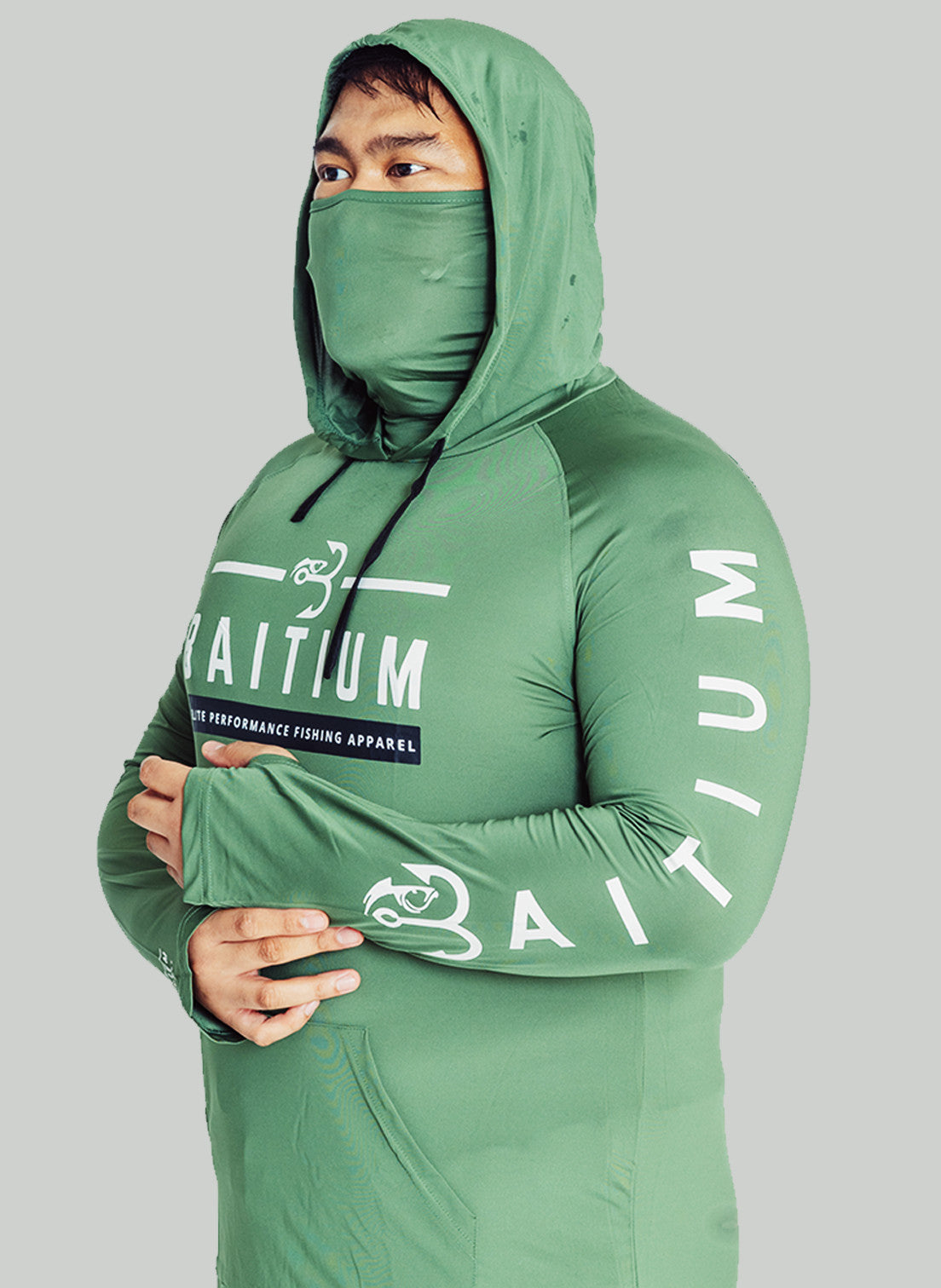 Fishing Shirts for Men Hooded Long Sleeve - UV Sun Protective T-Shirt Tee - Quick Dry Breathable Lightweight Dri Fit