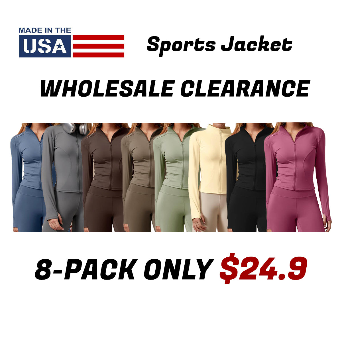 Womens Full Zip Long Sleeved Sports Jacket Slim Fit Quick Dry Stretch Fabric with Thumb Holes for Running Yoga Gym Workout Outfits Activewear