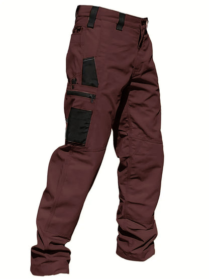 🔥 Only $29.99(All colors)🔥Men's 8-Pack Unisex 10-Pocket Heavy Duty zipper waterproof tactical Work Pants