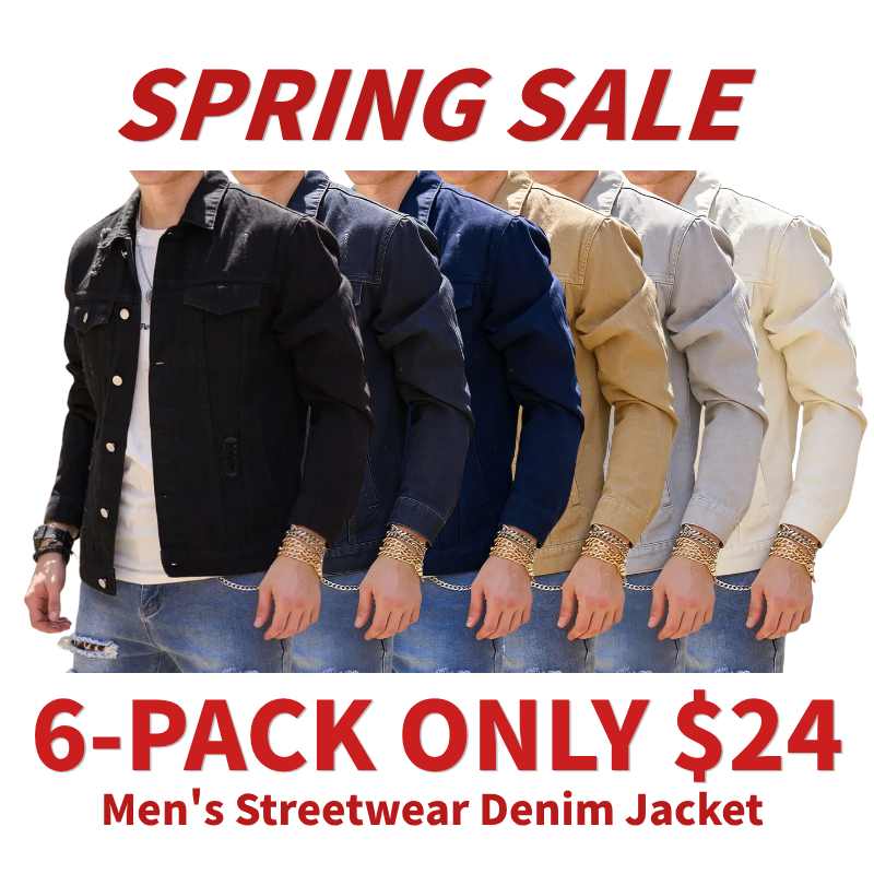 Men's Streetwear Denim Jacket
