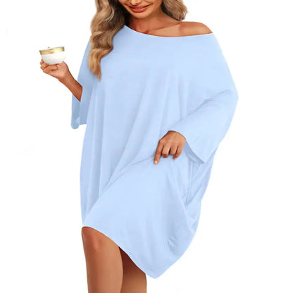 Soft Bamboo Sleep Tee Plus Size S-5XL