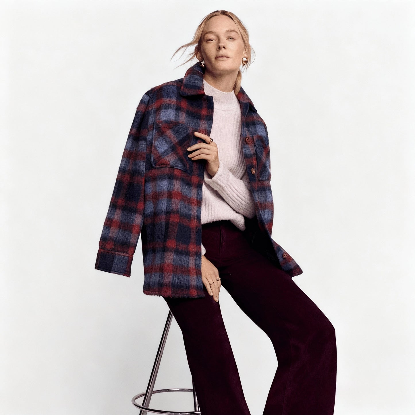 👚 Women's Plaid Jacket – Only $29!