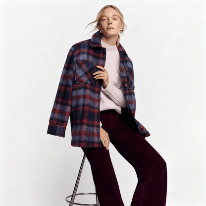 👚 Women's Plaid Jacket – Only $29!