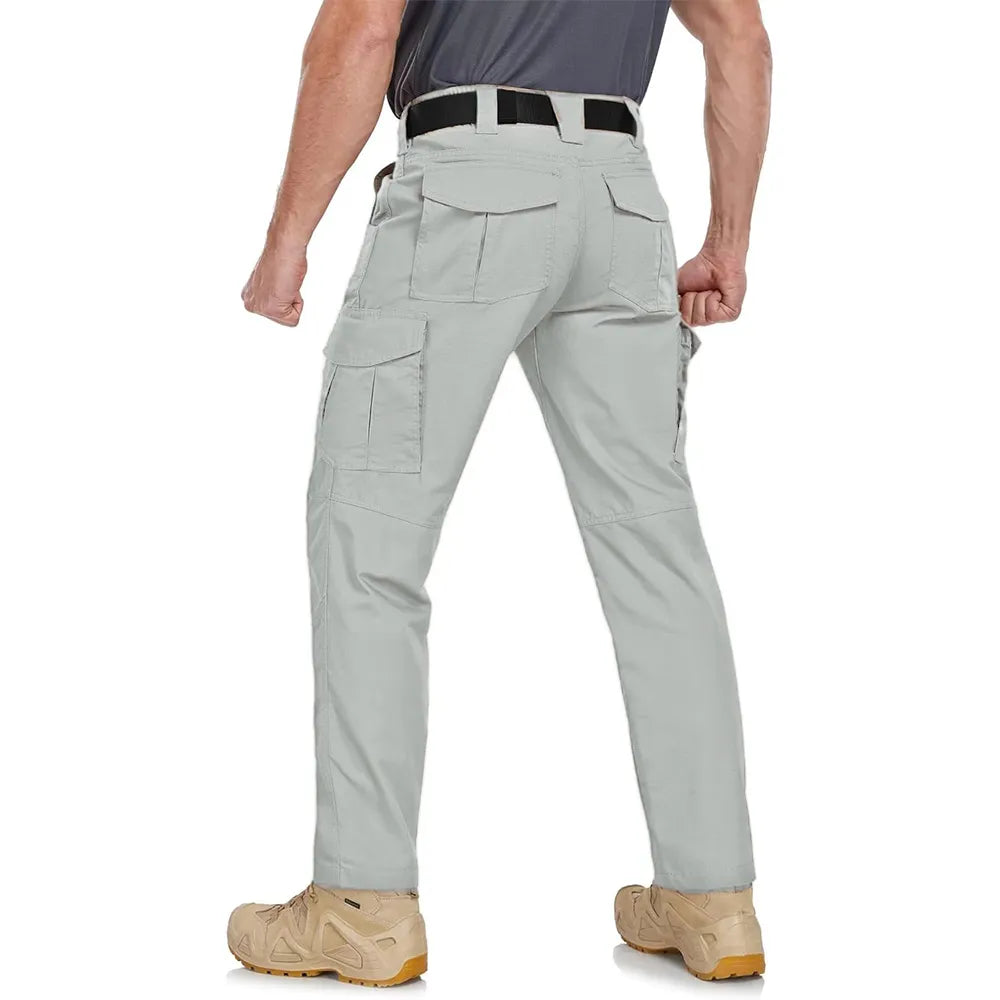 🔥Men's Ripstop Water-Resistant Cargo Pants,Ripstop Water Resistant Hiking Work Pants